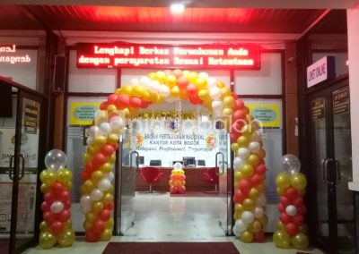 Dekorasi Balon Gate
